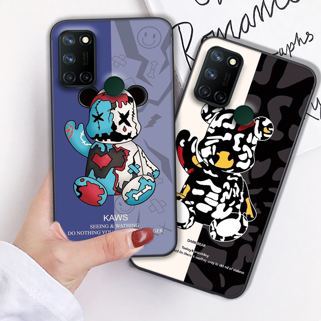 ỐP LƯNG REALME 7I -REALME C17 GẤU BEARBRICK SIÊU ĐẸP CỰC CHẤT