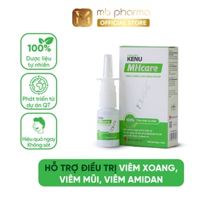 Xịt viêm xoang viêm mũi dị ứng Kenu Mhcare 100% thảo dược