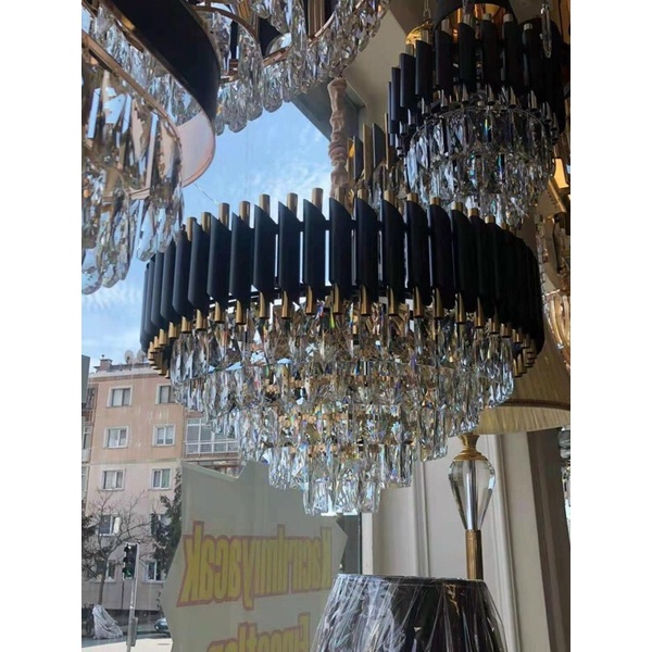 Đèn thả Pha Lê Trang Trí Phòng khách phòng bếp