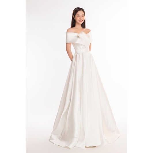 Đầm maxi mặc cô dâu cưới nhẹ nhàng siêu xinh TRIPBLE T DRESS - size S/M/L - MS176Y