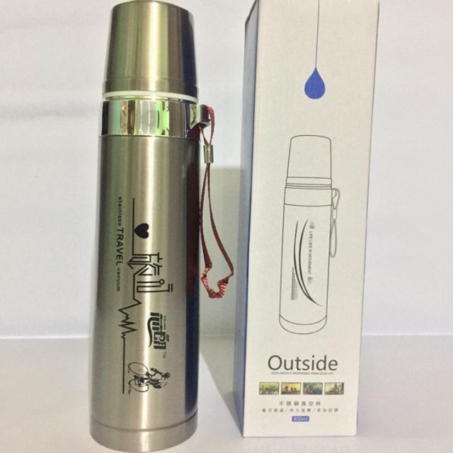 Bình nước giữ nhiệt inox cao cấp 800 ml