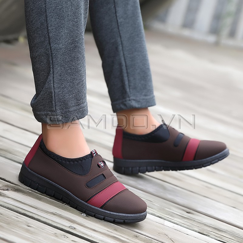 Giày da cao cấp, giày lười nữ, siêu êm đàn hồi nhẹ nhàng đế chống trơn trượt  - LIG007