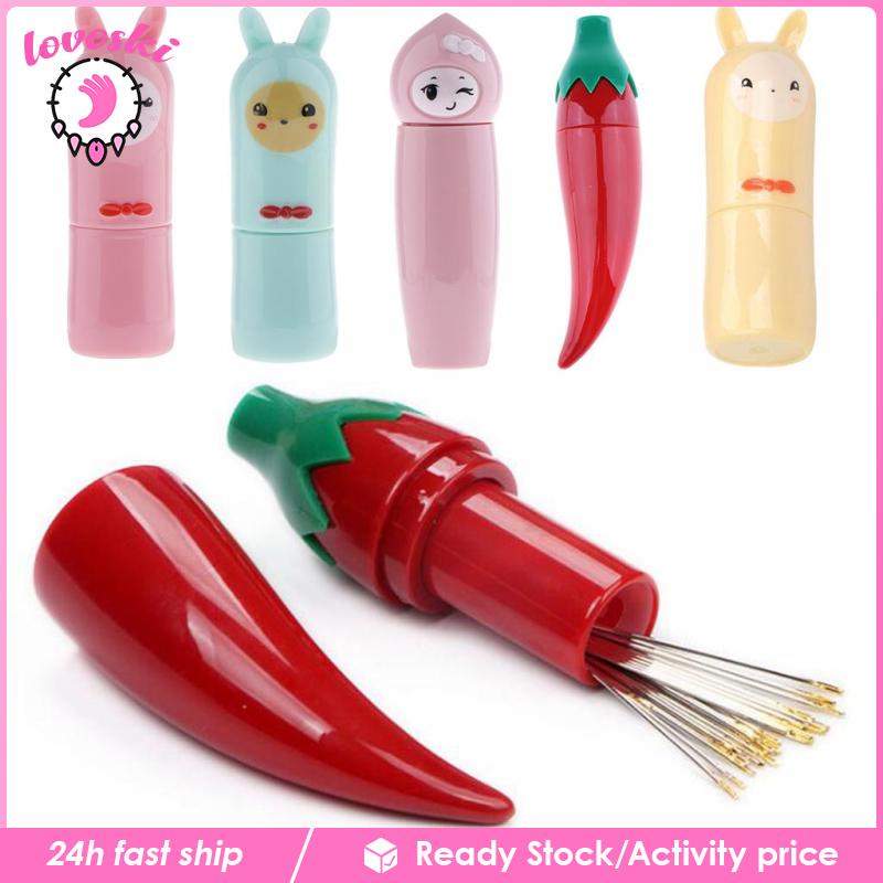 [Lovoski] Hộp Đựng Kim Chỉ Hình Cừu Hồng Hoạt Hình