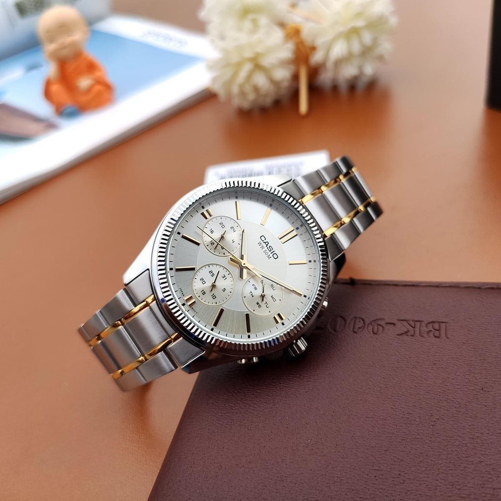 Đồng hồ nam dây kim loại Casio MTP-1375SG-9AVDF chính hãng | BigBuy360 - bigbuy360.vn