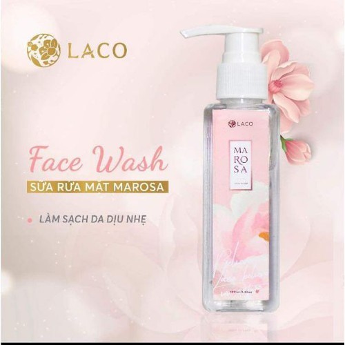Sữa rửa mặt laco marosa