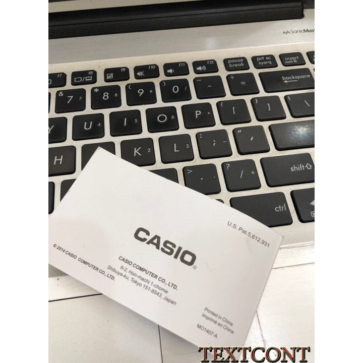 Sách hướng dẫn sử dụng Gshock - CASIO phiên bản đen phổ thông