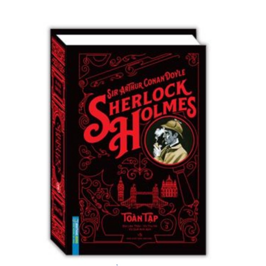 Sách - Sherlock Holmes toàn tập (Trọn bộ 3 tập bìa cứng)