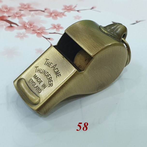 Còi Đồng Acme Thunderer Whistles (Antique Brass)