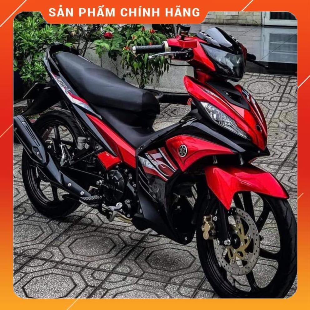 Tem exciter 135 LC v6 đỏ cao cấp - không bay màu