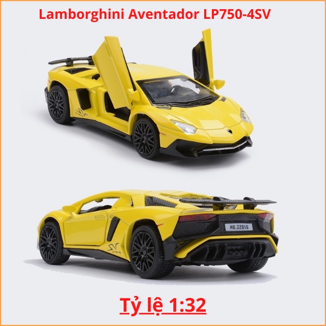 Đồ Chơi Mô Hình ÔTô Tĩnh, Siêu Xe Thể Thao lamborghini, Mc Laren, LyKan Hiper Sport Bằng Sắt Tỷ Lệ 1:32 Cao Cấp Giá Rẻ