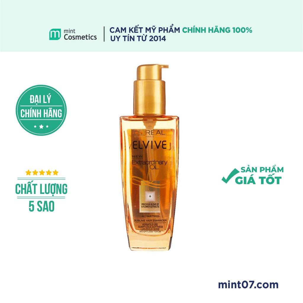 Dầu Dưỡng Tóc L'Oreal Elvive Extraordinary Oil