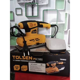 Máy chà nhám chữ nhật 220w tolsen