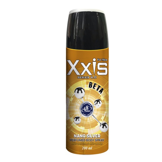 Nước Hoa Xịt Khử Mùi Toàn Thân BETA XXIS 200ml