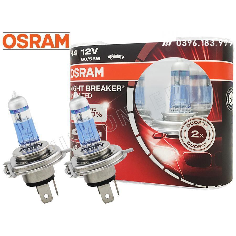 [Giảm giá]  1 Đôi bóng OSRAM chính hãng 55/60W siêu sáng cho ô tô- đủ các chân