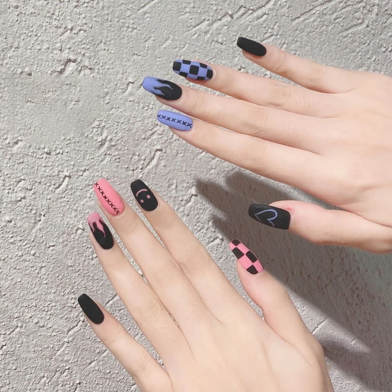 (Hàng Mới Về) Móng Tay Giả Thời Trang Cho Nữ