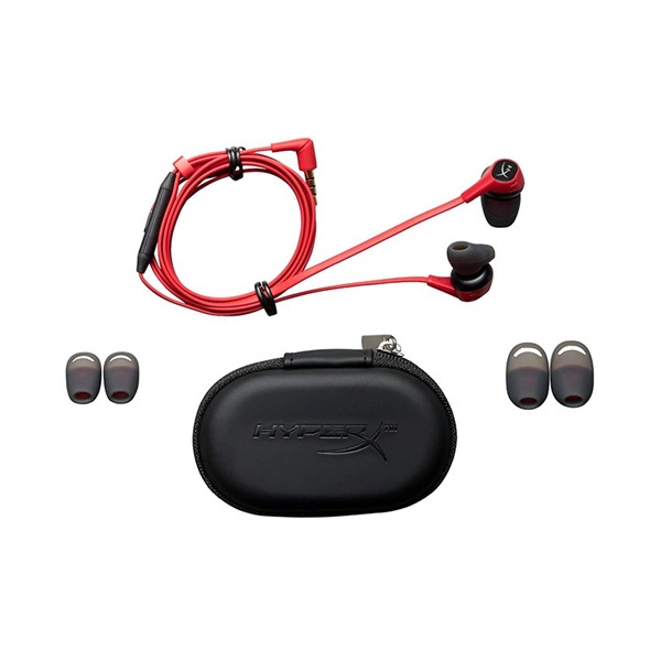 Tai nghe HyperX Cloud Earbuds đen đỏ