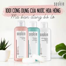 Nước cân bằng độ ẩm Soskin Tonic Lotion 250ml