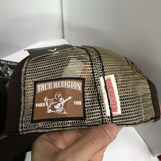 Nón ông địa lưới phối da