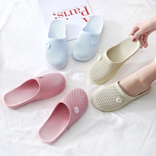Dép sục nữ đan lỗ nhựa dẻo đế mềm