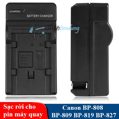 Sạc rời cho pin máy quay Canon BP-808 BP-809 BP-827 BP-828