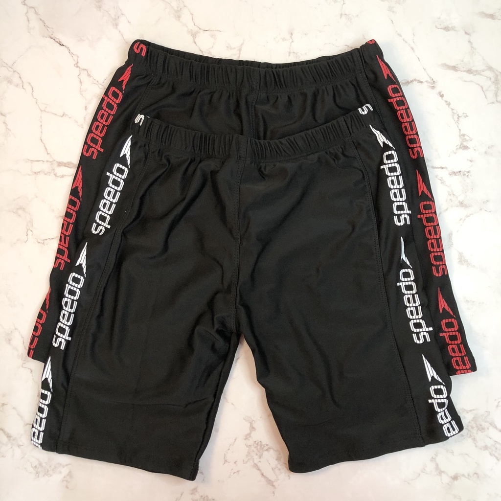 Quần bơi nam lửng phong cách năng động vải co dãn thoải mái