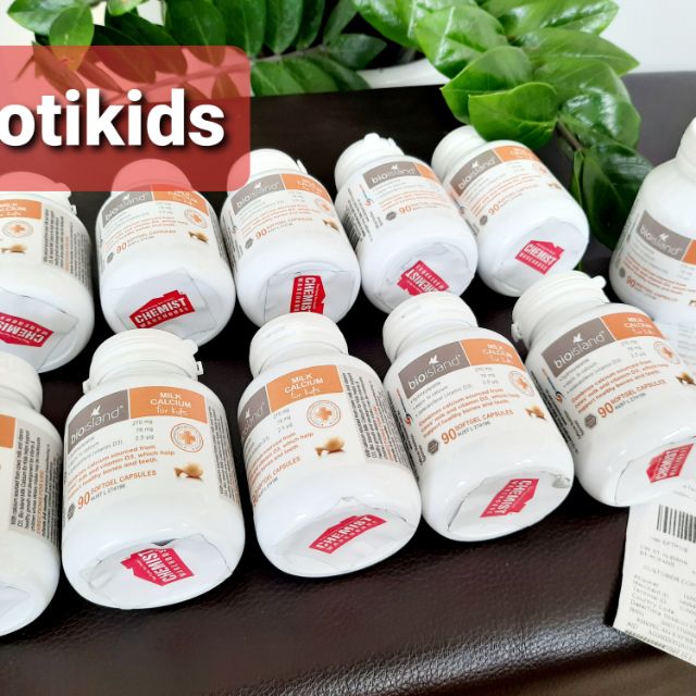 Canxi sữa Bioisland Úc cho trẻ từ 7 tháng
