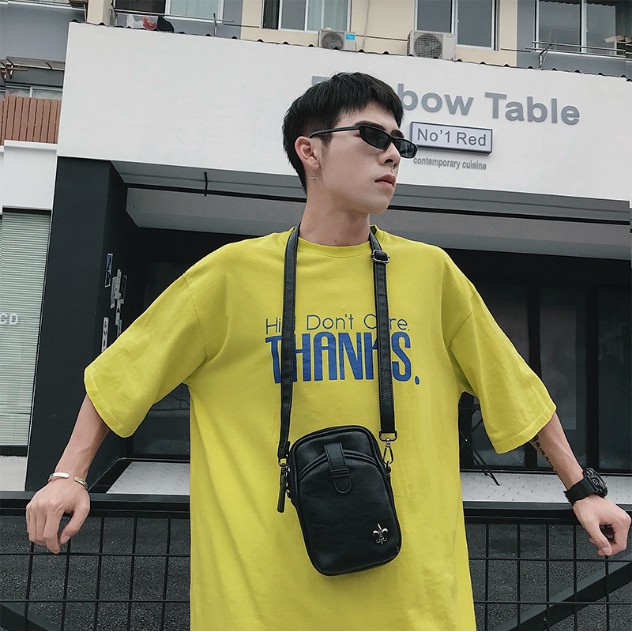 Túi Đeo Chéo Nam Mini 💖HÀNG MỚI-XU HƯỚNG 2020 💖 [ FREESHIP] Túi đeo chéo nam Mini đa năng phong cách Châu Á