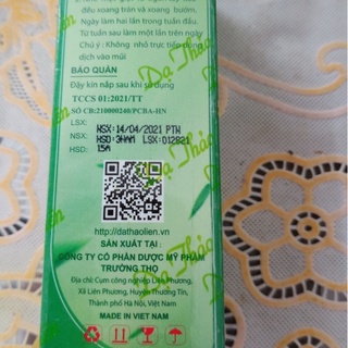 ✅ Dung Dịch Xoang Mũi Dạ Thảo Liên [Chính Hãng] ✅ Hỗ trợ ngăn ngừa mũi dị ứng xoang chảy nước mũi an toàn hiệu quả cao