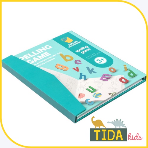 Spelling Game ❤️ Freeship ❤️ Giá Tốt ❤️ Đồ Chơi Giáo Dục Học Đánh Vần Chữ Cái Tiếng Anh, Ghép Chữ Bằng Gỗ ❤️ TiDa Kids