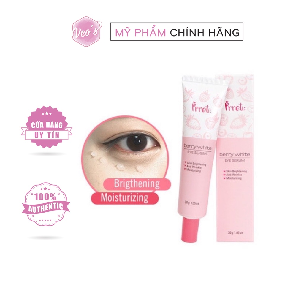 Tinh Chất Dưỡng Mắt Prreti Berry White Eye Serum 30ml