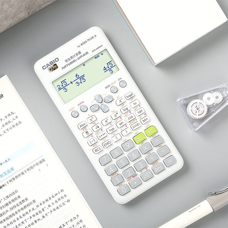 Máy Tính Casio FX-82ES PLUS Đa Năng Chuyên Dụng Cho Người Mới Bắt Đầu