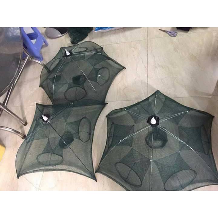 sỉ 10 lưới bắt cá 8 cửa/ lưới bát quái bắt tôm, cua, cá