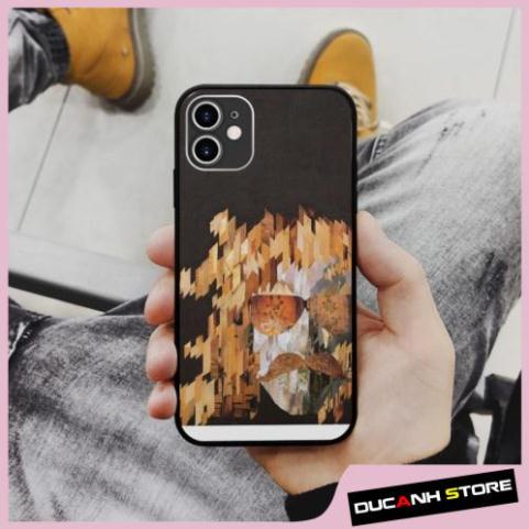 Ốp lưng iphone SAMSUNG hình a man with bear collage art pop art cho nữ  cho các dòng iPhone PAP20211110