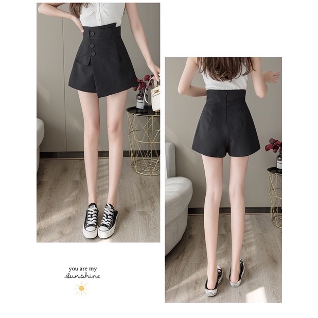 CHÂN VÁY ĐAI CAI PHỐI NÚT XINH LT5 | BigBuy360 - bigbuy360.vn