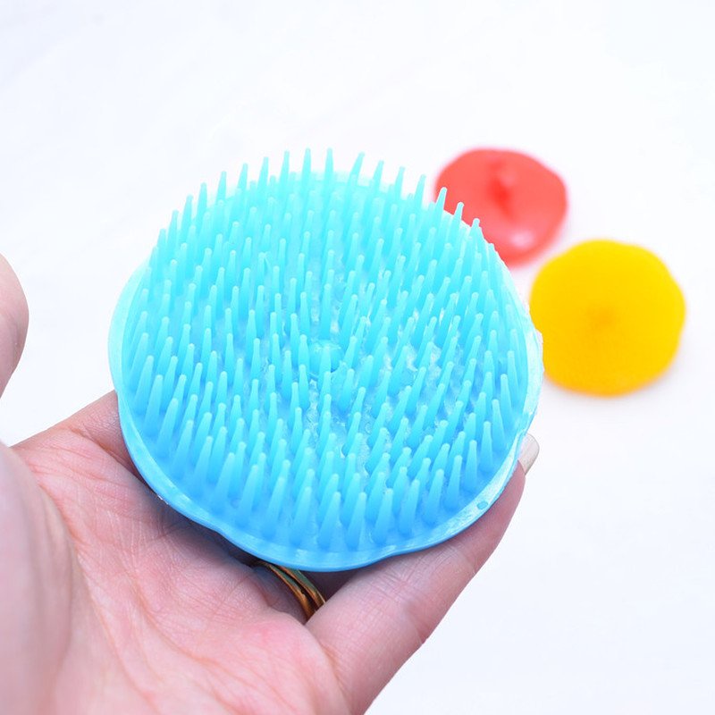 Lược gội đầu silicon Siêu mềm chuẩn an toàn chất lượng FDA ; Lược chải tóc massage gội đầu mềm nhất