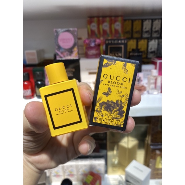 Nước hoa mini nữ GUCCI Bloom vàng 5ml/ GUCCI Bloom Profumo Di Fiori EDP 5ml - Phiên bản Bloom mới nhất năm 2020 màu vàng