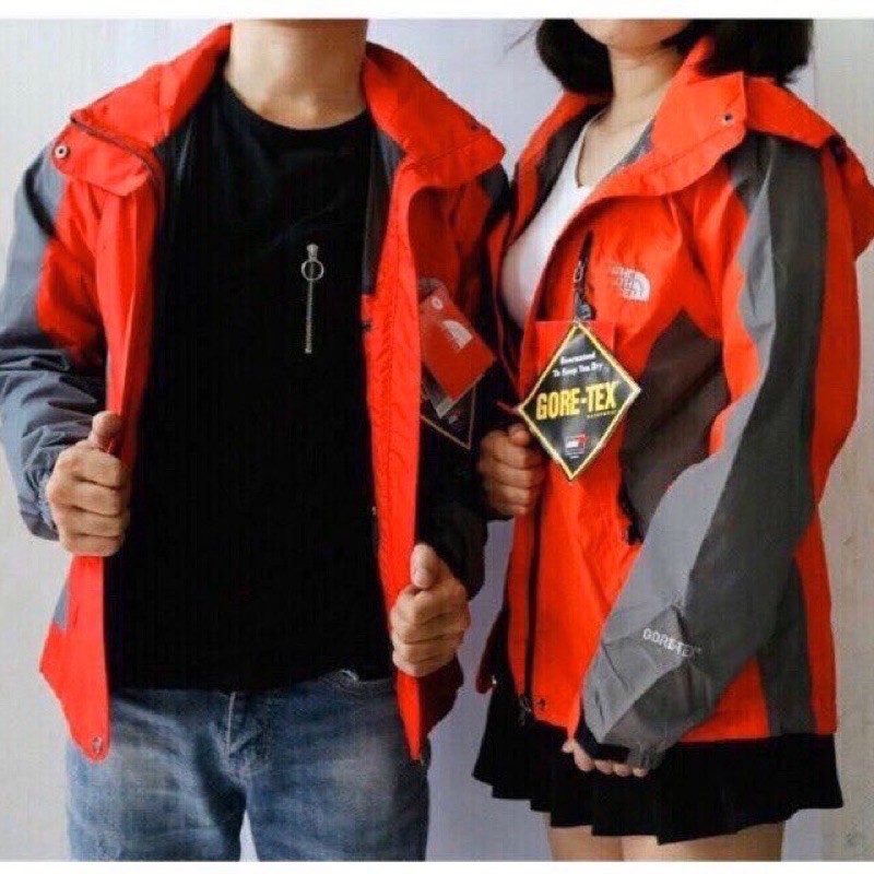 Áo Gió 2 Lớp TNF Vải Gotex Chống Nước Cực Xịn