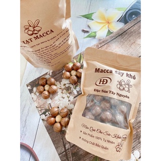 Hạt Macca nứt vỏ Organic Daklak giòn tan không hôi dầu kèm tách vỏ túi zip 1kg từ mắc ca Trang Ở Daklak