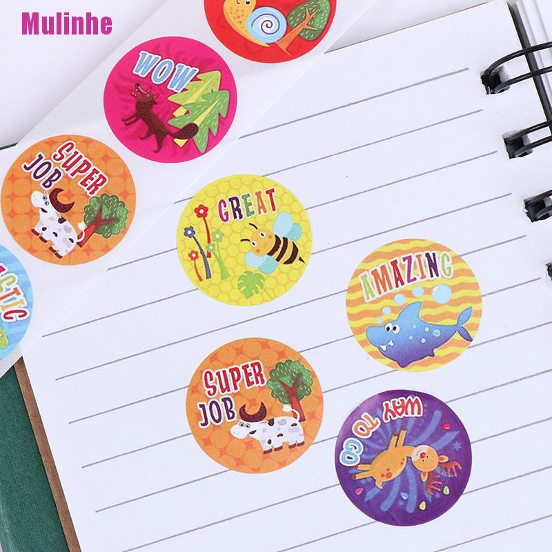 Cuộn 500 Miếng Dán Khen Thưởng Cho Giáo Viên