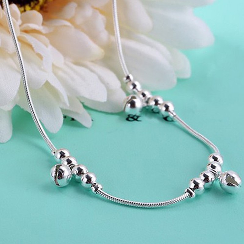 suxinjewelry/Thời trang nữ 3 quả chuông 12 hạt Vòng tay sang trọng Vòng chân đi biển