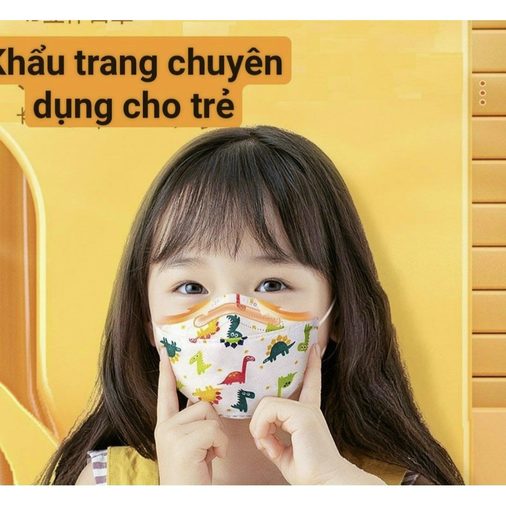 [Mã COSDAY giảm 8% đơn 150K] 😷 Khẩu trang y tế trẻ em 4D - KF94 kháng khuẩn xuất Hàn [10 cái / túi] -Happy Life for You | BigBuy360 - bigbuy360.vn
