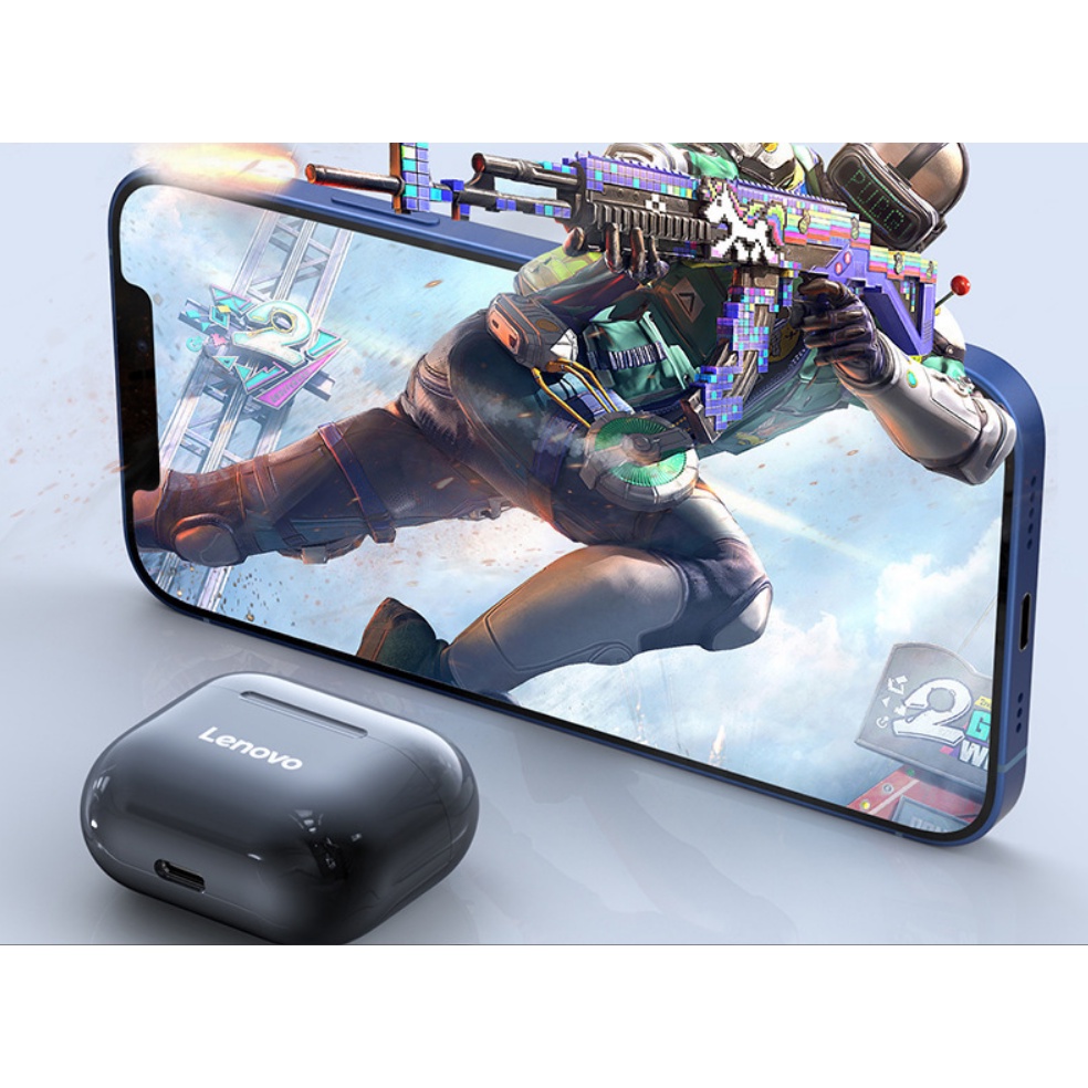 Tai Nghe Bluetooth Lenovo LP40 PRO  mới bản LP40 không dây Bluetooth 5.1 tws IPX5 chống ồn PIN Trâu, Bass Căng