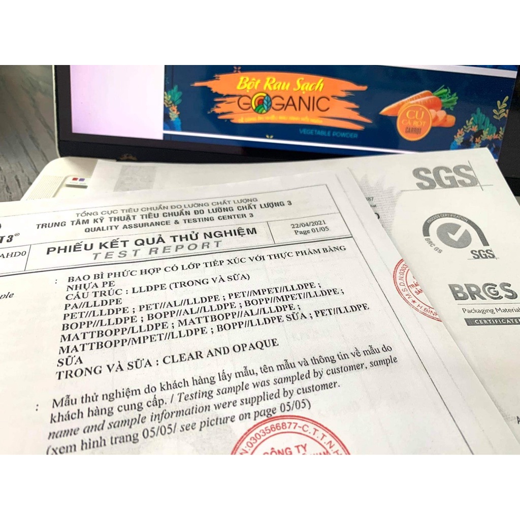 Bột rau củ Goganic bổ sung rau đẹp da giảm cân | Thế Giới Skin Care