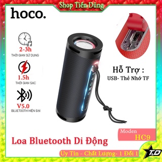Mua  Mã ELHACE giảm 4% đơn 300K  Loa Bluetooth Hoco HC9 V5.0 Hỗ Trợ Thẻ Nhớ TF  USB Có Các Màu Thời Trang Loa Có Dây Treo