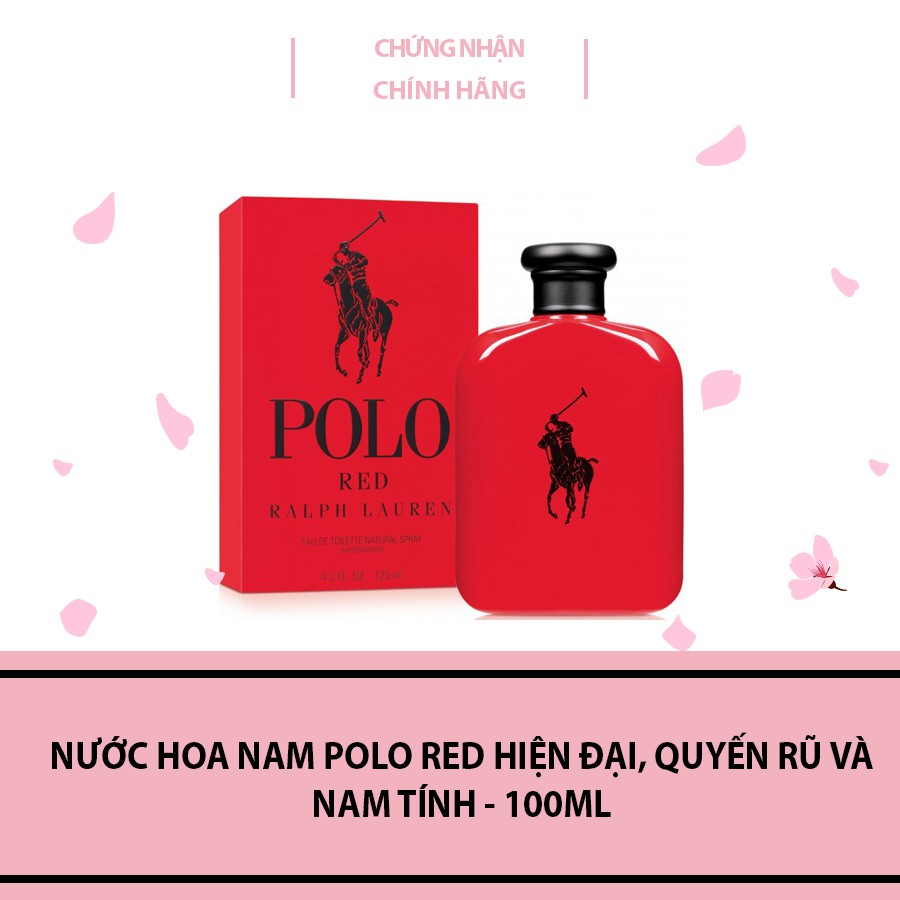 Nước hoa nam Polo Red hiện đại, quyến rũ và nam tính - 100ml
