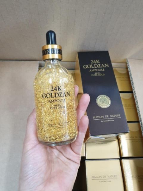 Tinh Chất 24k Goldzan Ampoule 99.9% Pure Gold (Chính hãng)