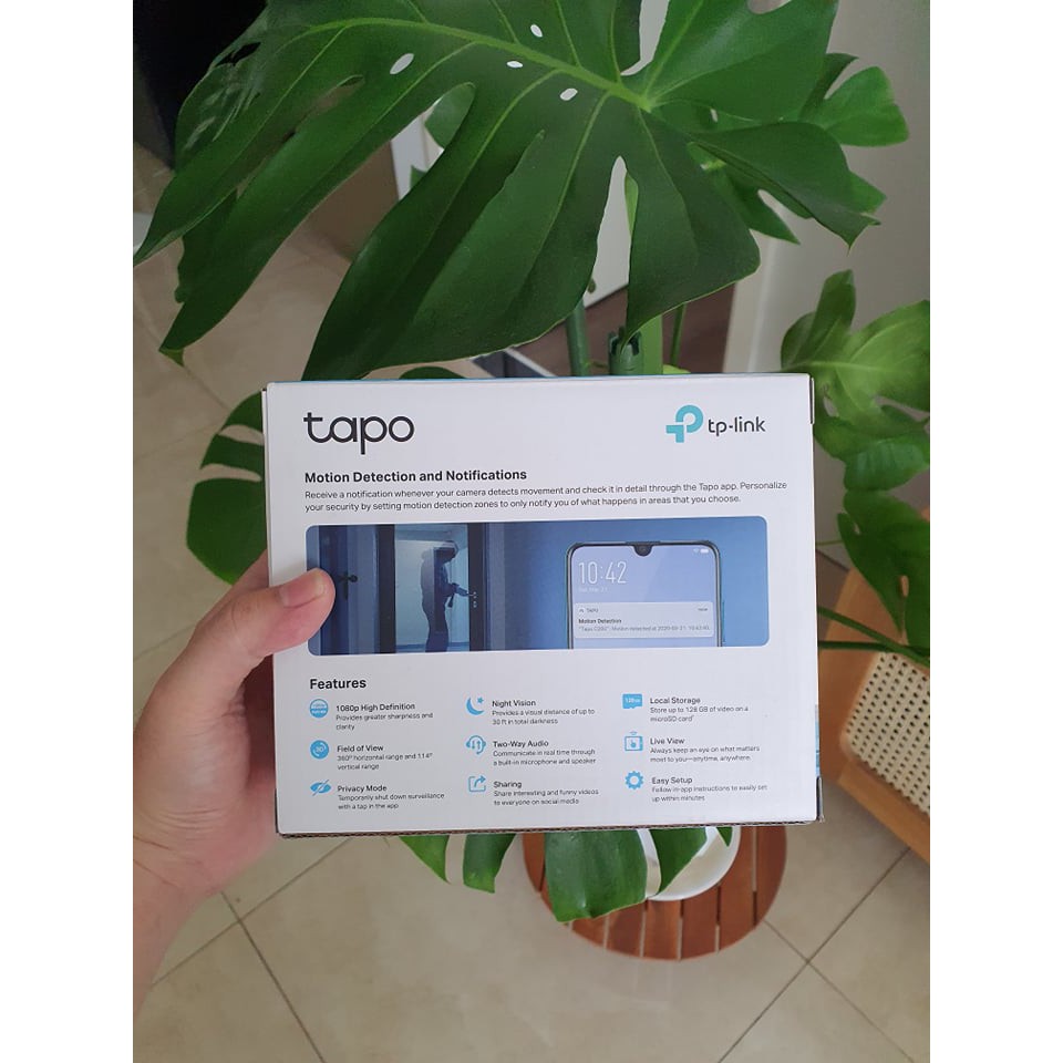 Camera IP WiFi TP-Link Tapo C200 1080p 2MP ,Hàng chính hãng, mới 100%.