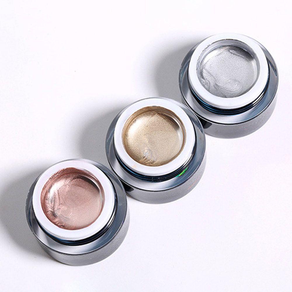 Sơn Móng Tay Dạng Gel 8ml Vỏ In Họa Tiết Hoa Ánh Kim Lấp Lánh