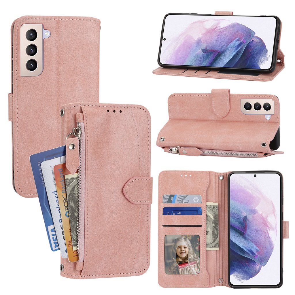 Case for Samsung Galaxy S21 5G / S21 + 5G / S21 Plus 5G Ốp Bao Da Điện Thoại Cho