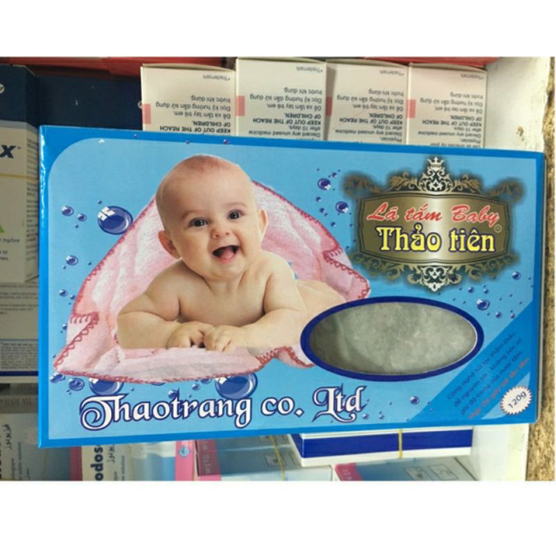 Lá tắm Baby Thảo Tiên cho bé